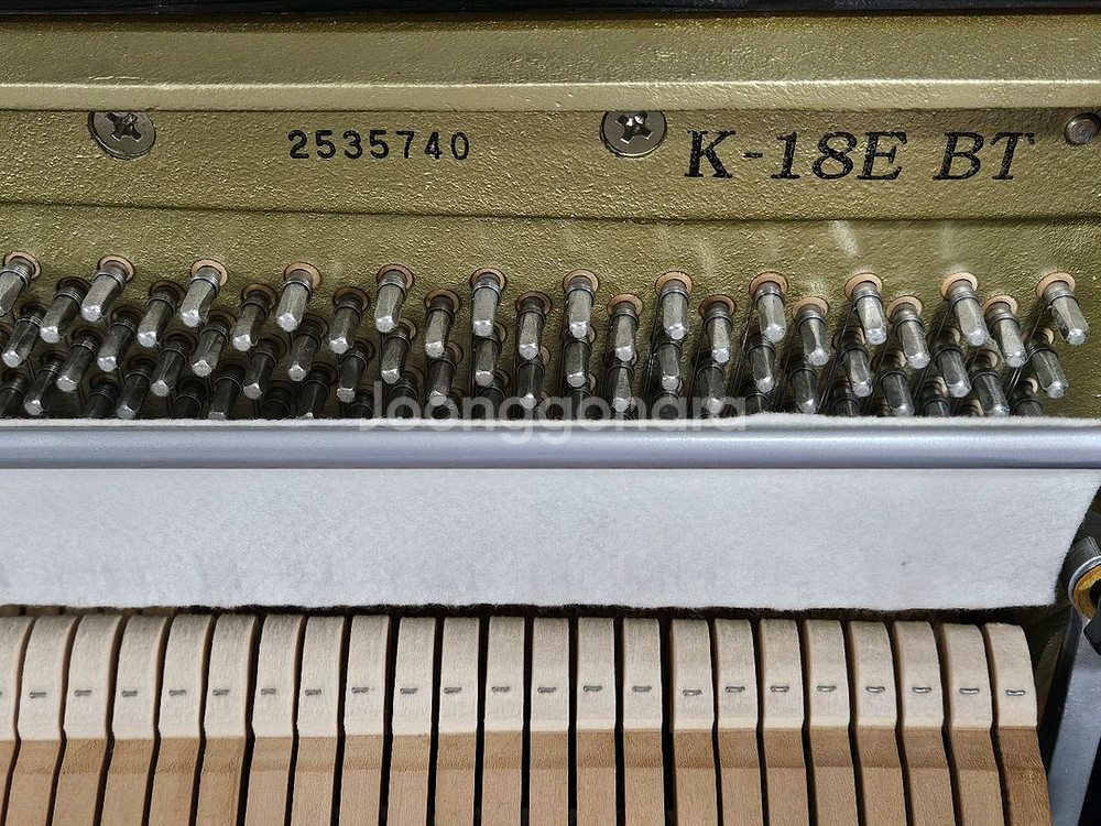 가와이피아노 K-18EA 블랙made in japan--7
