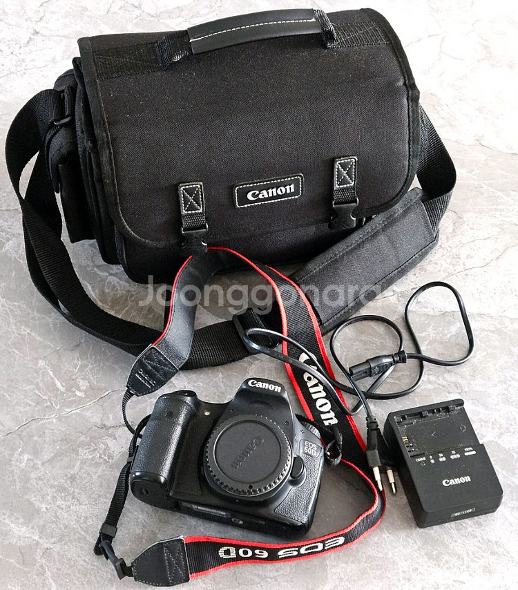 캐논 EOS 60D DSLR 카메라 바디+가방--0