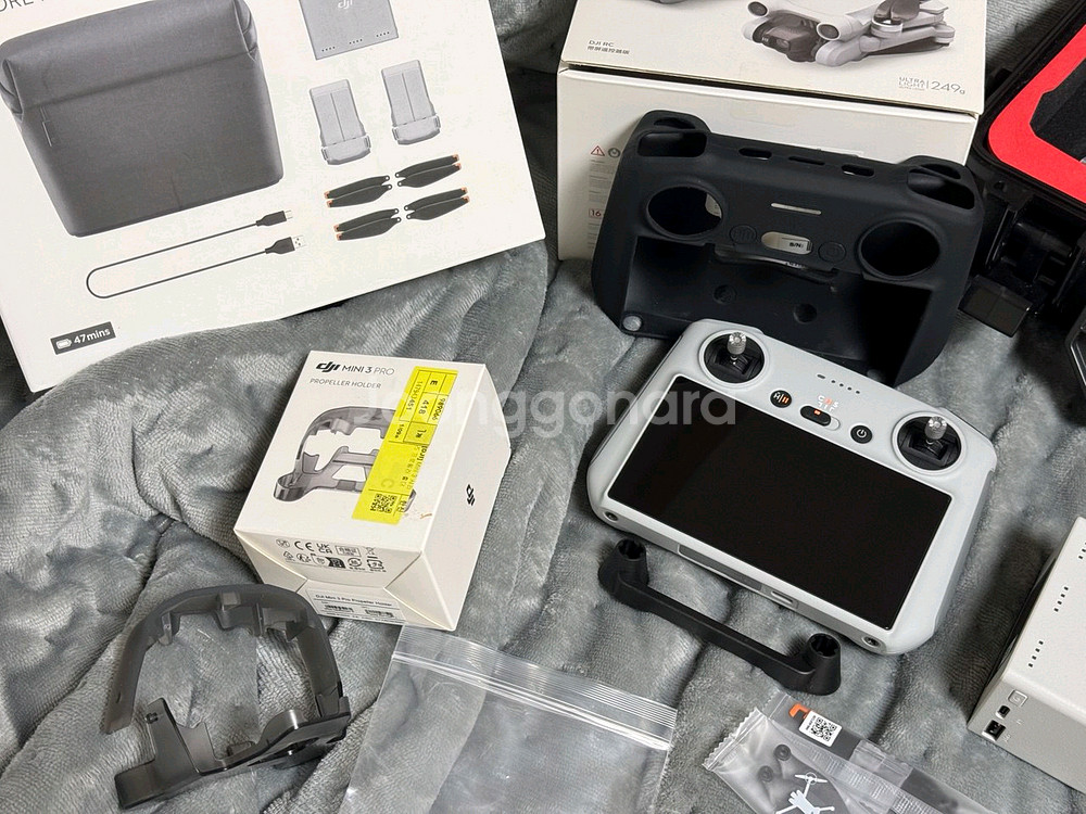 DJI 미니3 프로 플라이모어 콤보(RC 컨트롤러) + 악세서리 다수--7
