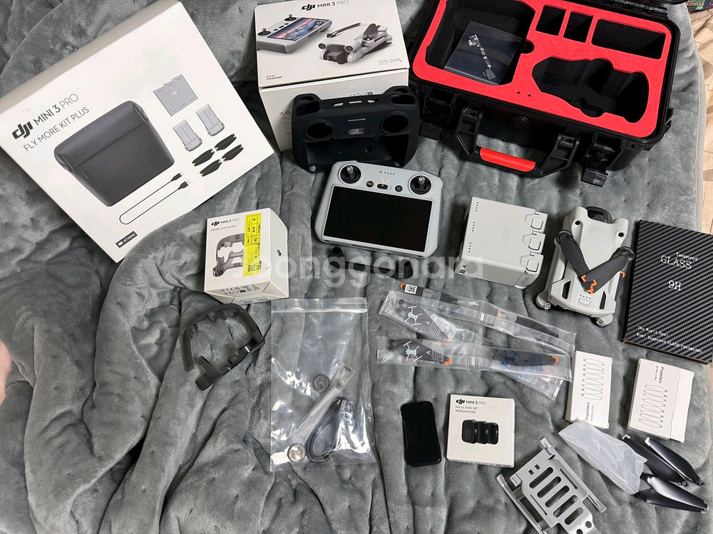 DJI 미니3 프로 플라이모어 콤보(RC 컨트롤러) + 악세서리 다수--6
