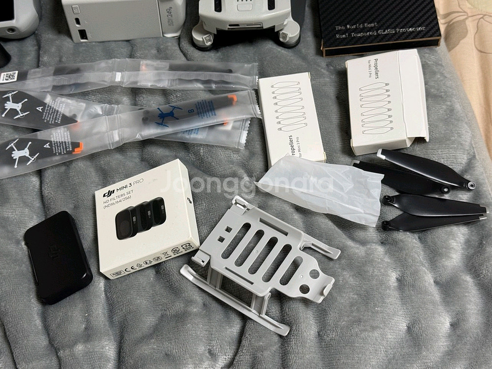 DJI 미니3 프로 플라이모어 콤보(RC 컨트롤러) + 악세서리 다수--5
