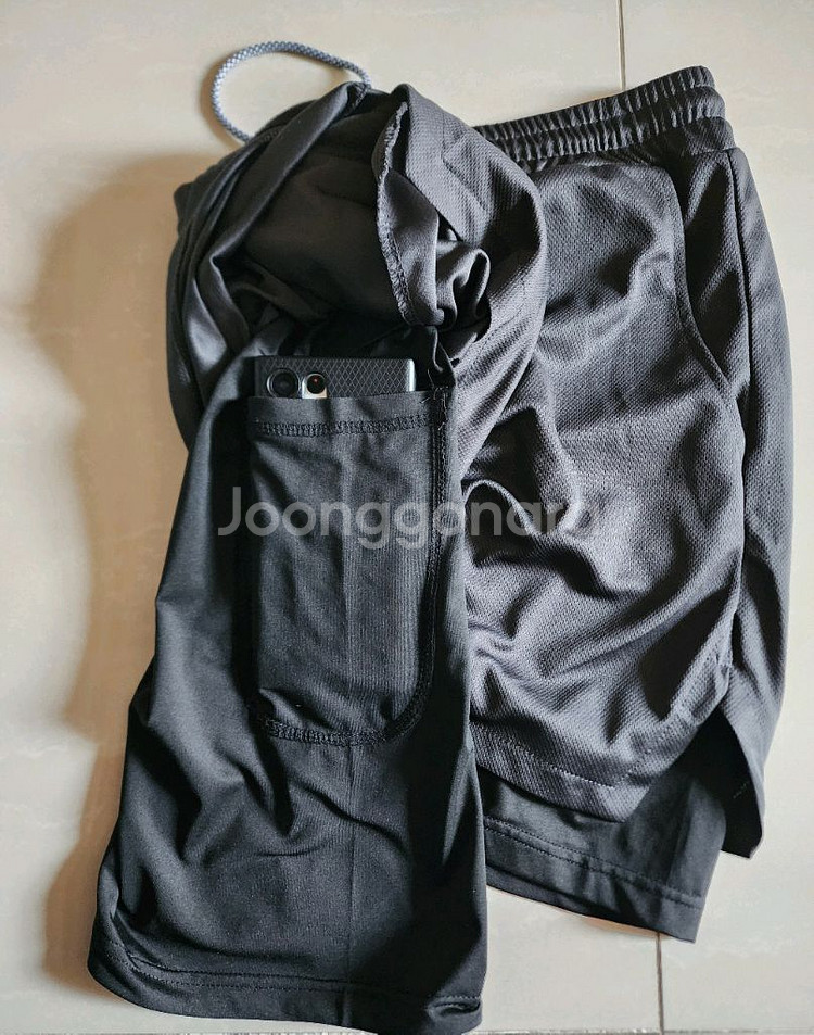 사이즈3XL) 85kg이상 남여공용 러닝.낚시 반바지--2