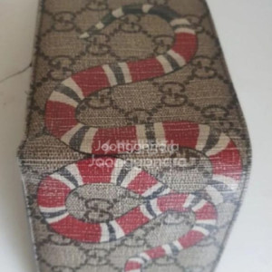 구찌 GG 캔버스 스네이크 반지갑 네고불가