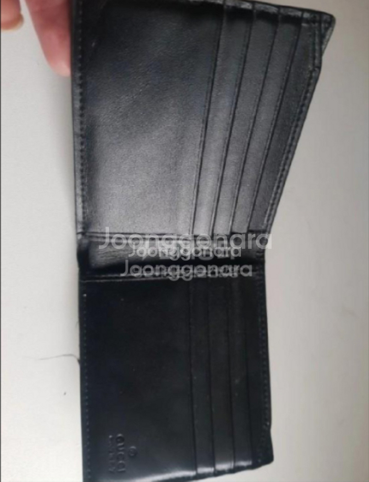 구찌 GG 캔버스 스네이크 반지갑 네고불가--2