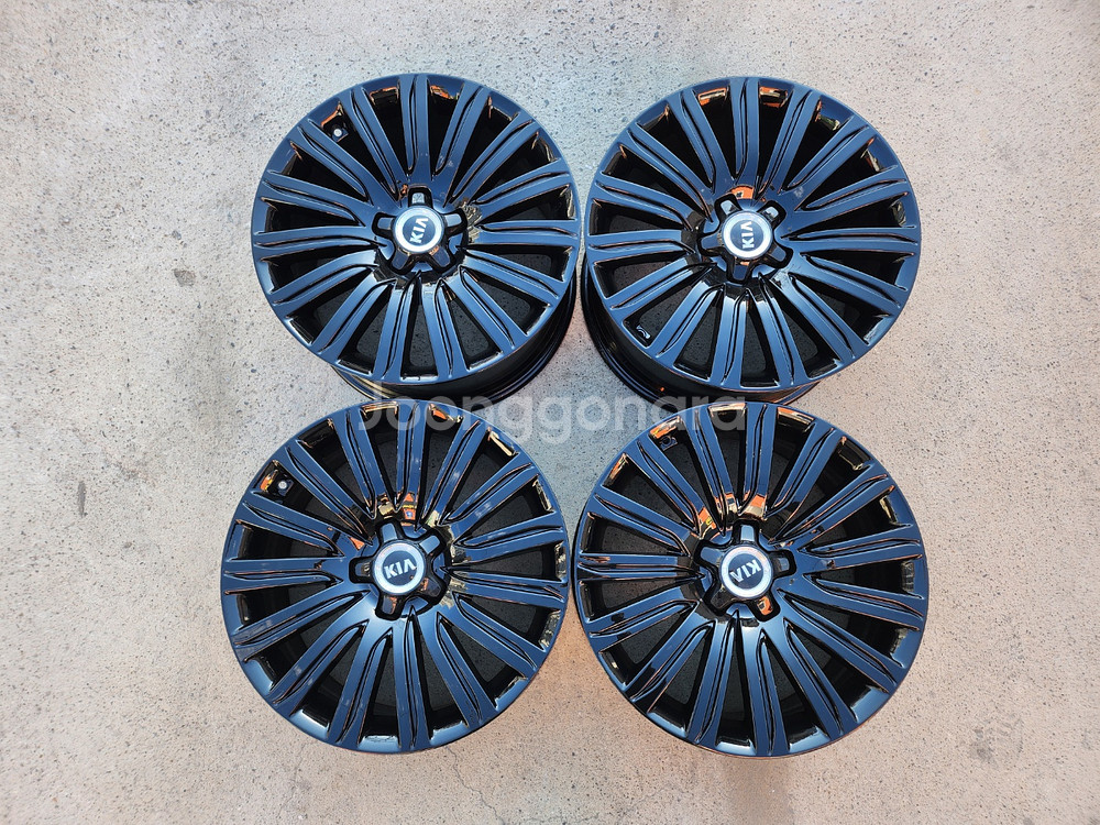 K9 19인치 블랙휠 순정휠 중고휠 팝니다--0