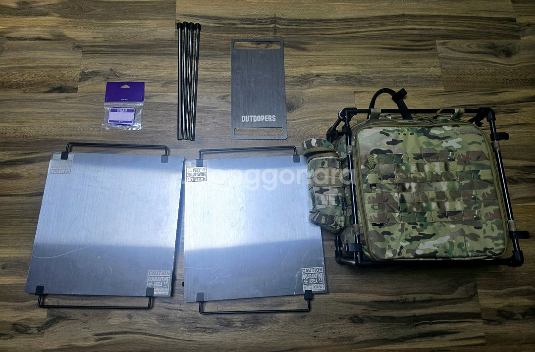 헬리녹스 택티컬 필드오피스 멀티캠 스테인리스 풀세팅--0