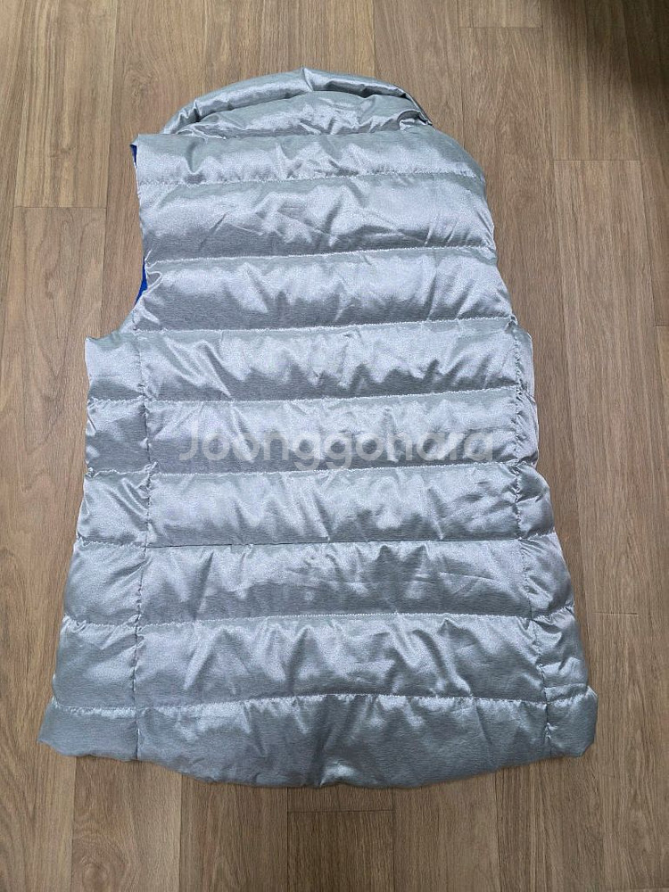 여성용 패딩 조끼(택포)폴로 골프 여성 양면 오리패딩 조끼 XS--1