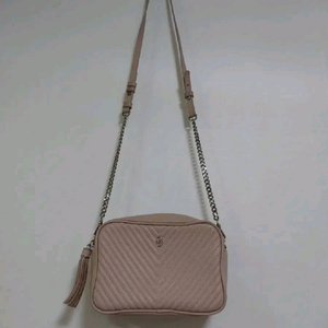 여성 빈치스벤치 체인 미니 소가죽 크로스백