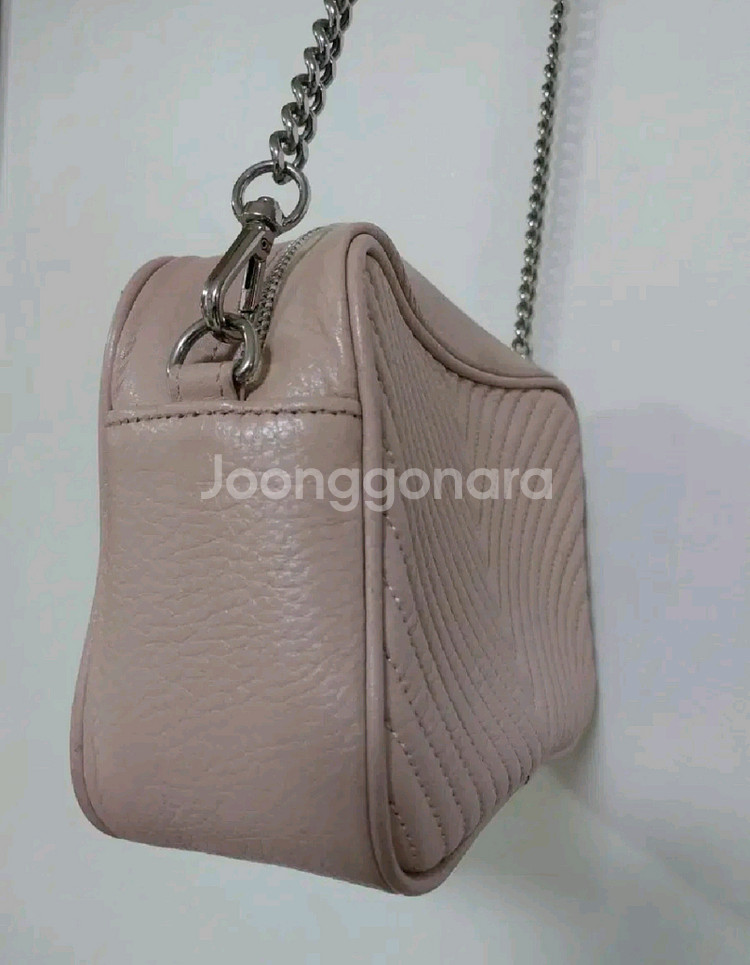 여성 빈치스벤치 체인 미니 소가죽 크로스백--3