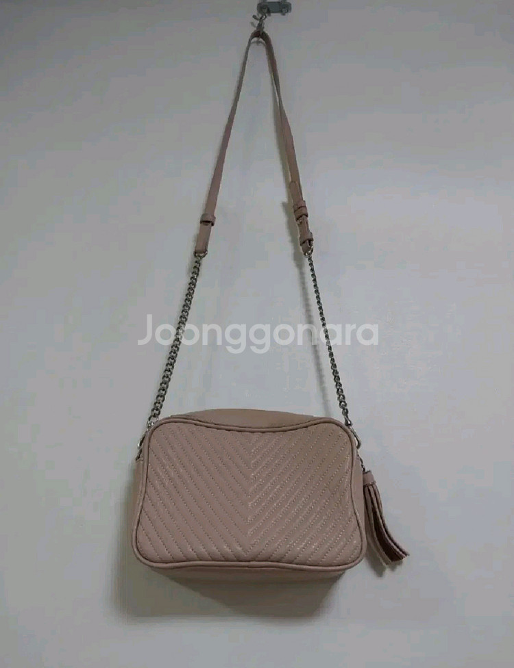 여성 빈치스벤치 체인 미니 소가죽 크로스백--1