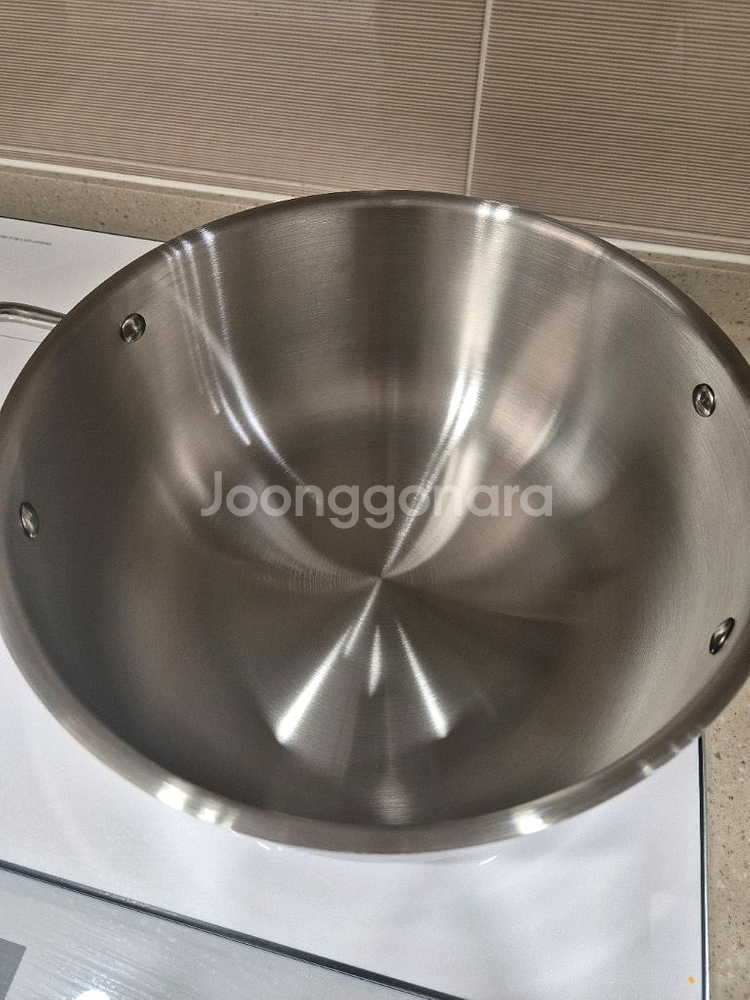 쿡셀 9L 통3중 스텐곰솥 찜기세트 미사용새상품 택포--4