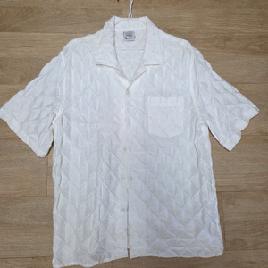 stu 엠보더리 반팔 셔츠 m