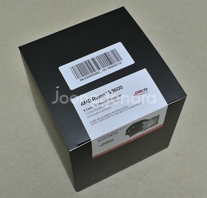 AMD 라이젠 5 9600 멀티팩 국내 정품 미개봉--0