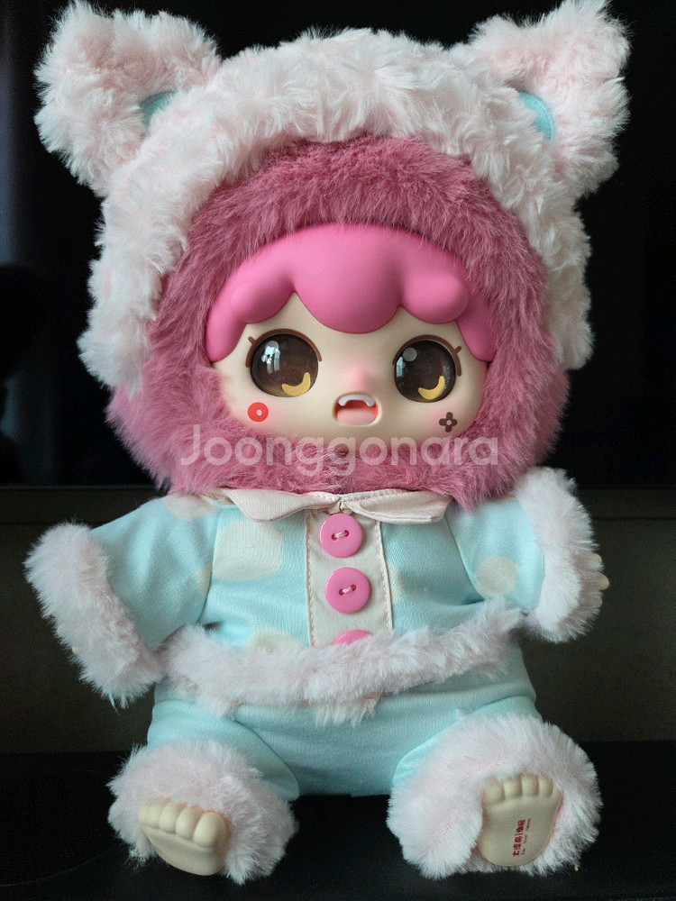 베이비쓰리 키미파파 400% 핑크 잠옷(정품)--0