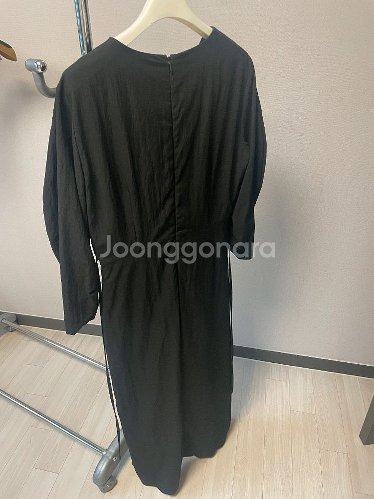 리파인드902 셔링 발롱 원피스 S--5