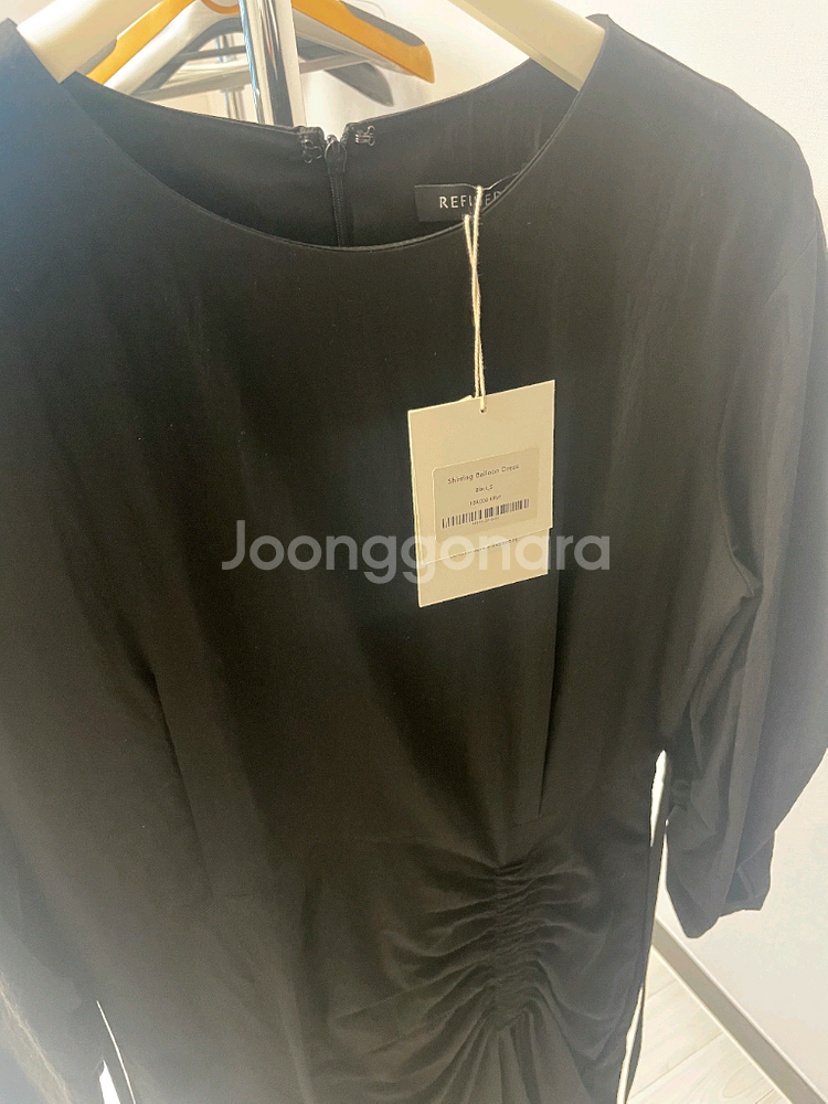 리파인드902 셔링 발롱 원피스 S--7