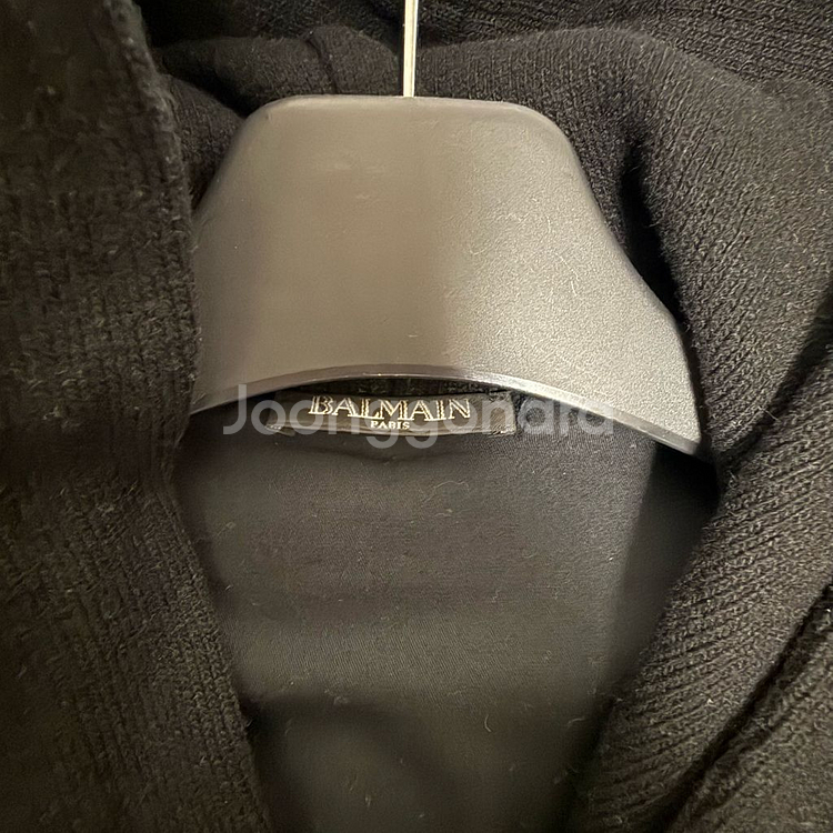 발망 니트 후드 집업--2