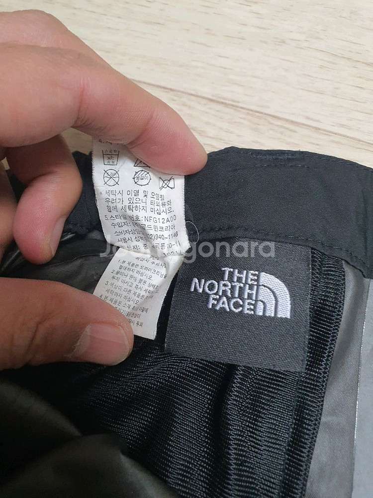34 노스페이스 고어텍스 비옷 낚시 바지 방수 허리34 완전좋아요--7