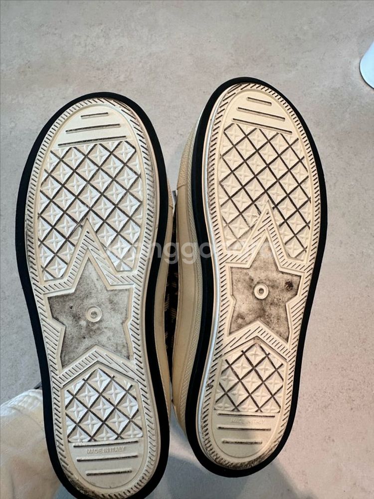 오블리크 패턴 스니커즈--2