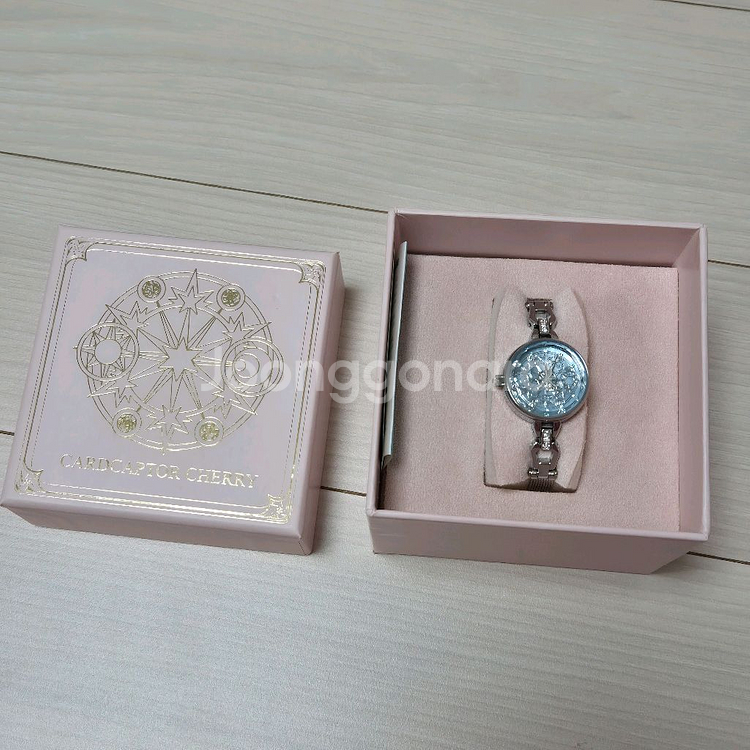 11/7까지10%할인) 오에스티 카드캡터 체리 콜라보 손목시계, 별의열쇠 목걸이--7