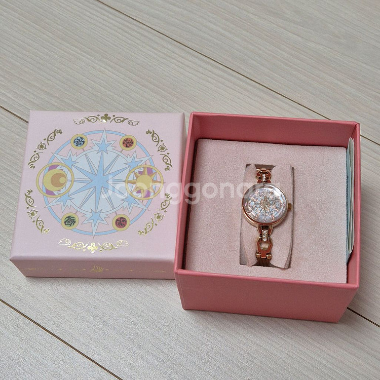 11/7까지10%할인) 오에스티 카드캡터 체리 콜라보 손목시계, 별의열쇠 목걸이--5