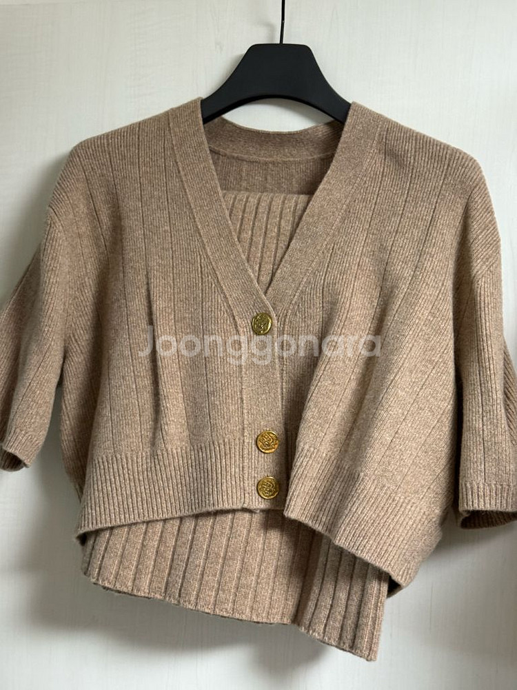 캐시미어100 니트 셋업--0