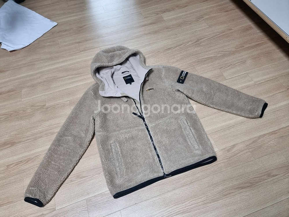 내셔널지오그래픽 후드 집업 스톤아일랜드 레자--3