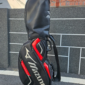 미즈노 골프백 캐디백 블랙/레드