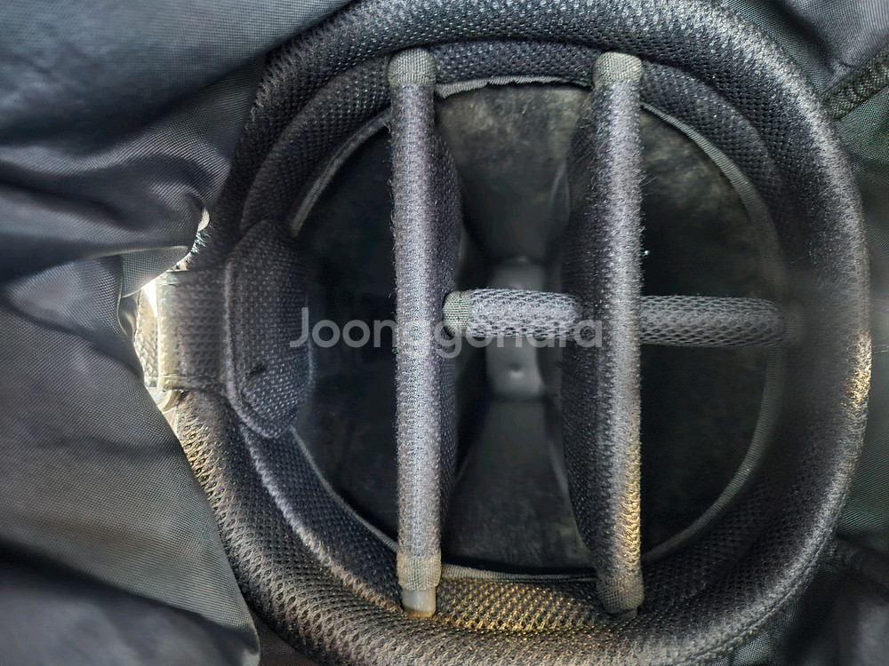 미즈노 골프백 캐디백 블랙/레드--2