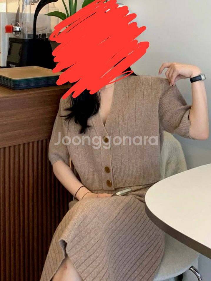 캐시미어100 니트 셋업--6