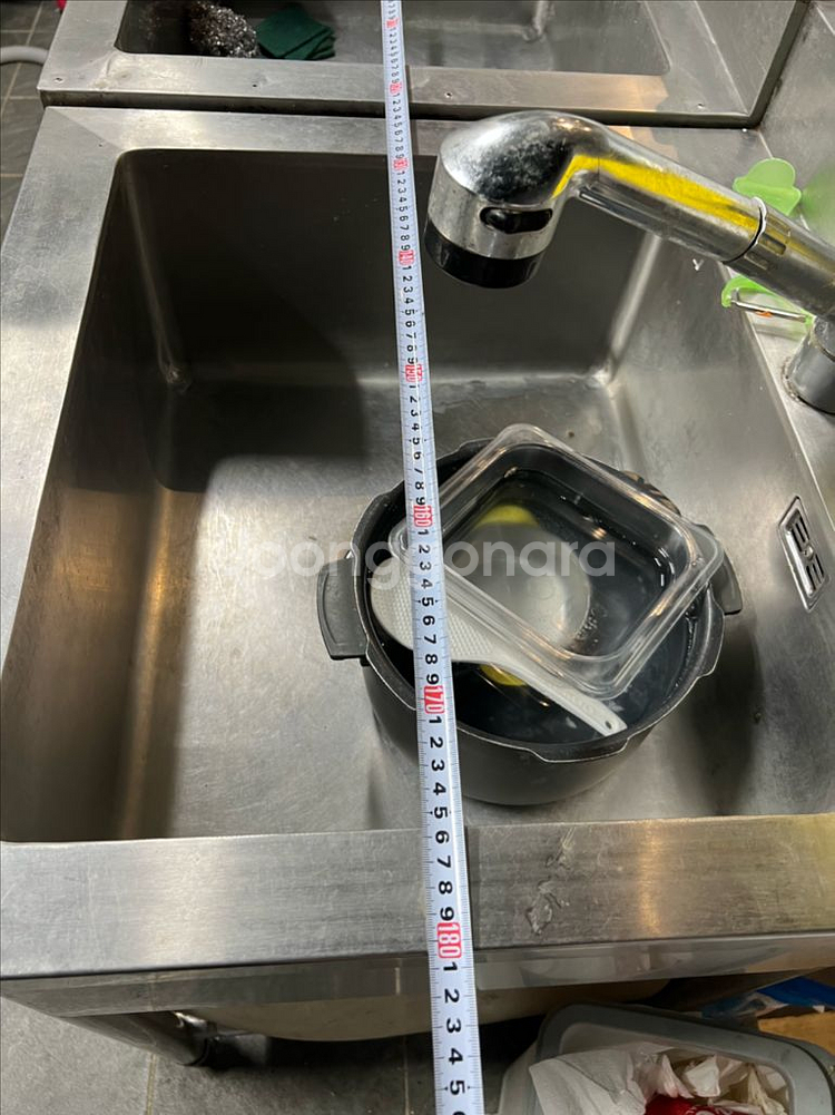 업소용 스테인리스 싱크대 씽크대 세트 2개--5