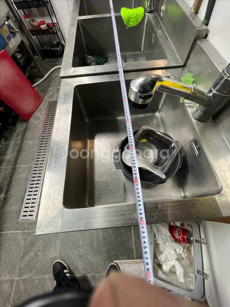 업소용 스테인리스 싱크대 씽크대 세트 2개--3