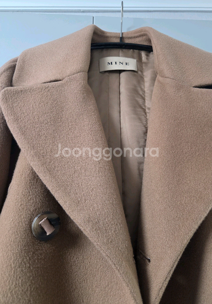 마인 캐시미어 코트 ( 한섬 시스템 타임 마인 랑방 오브제 오즈세컨 럭키슈에뜨 시스템 래트바이티--7