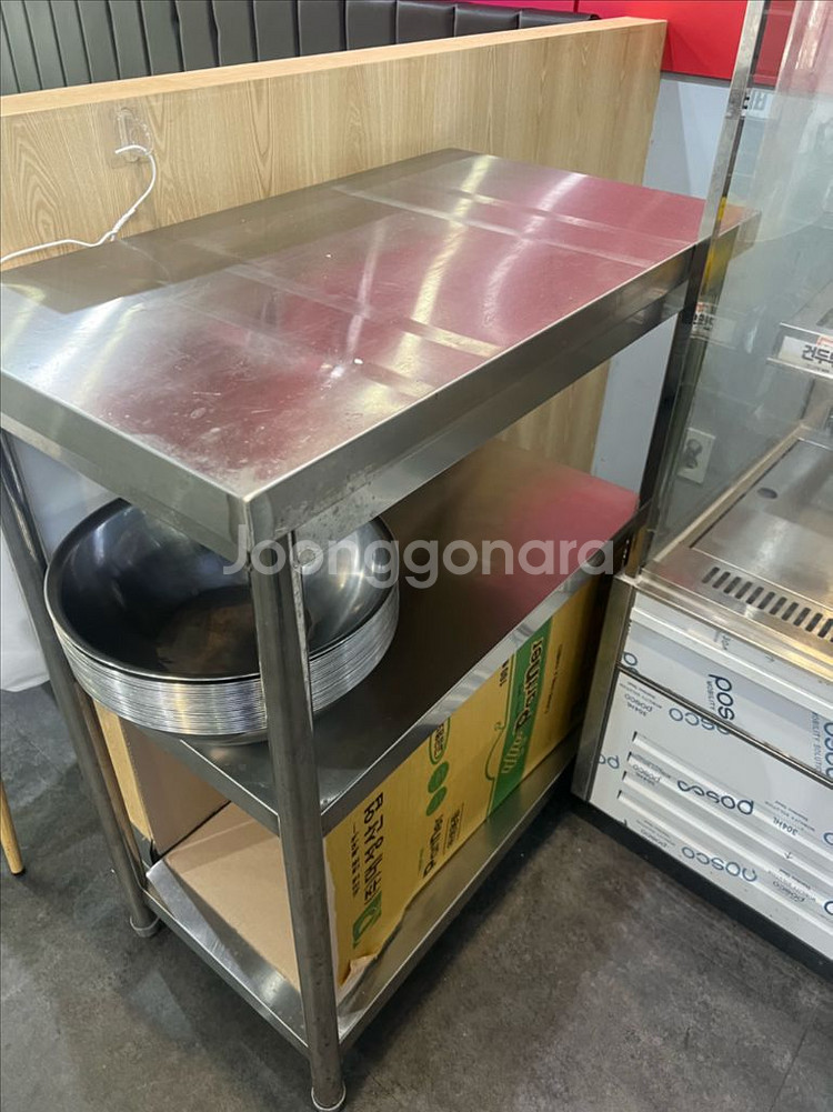 업소용 스테인리스 작업대--1