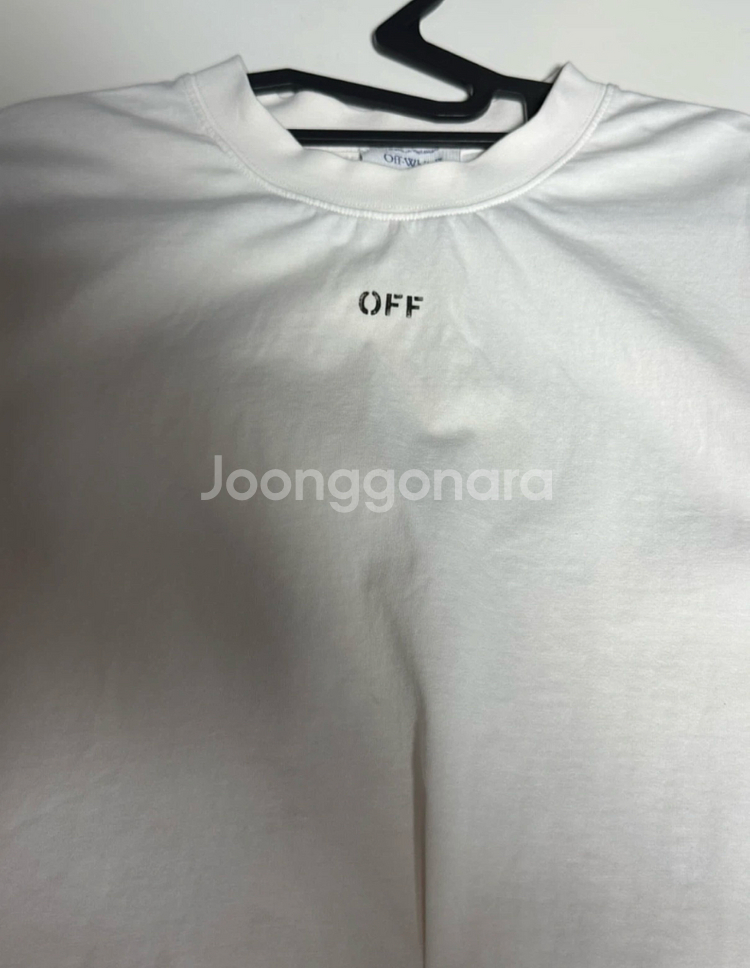 Off-White 화이트 티셔츠 M--0