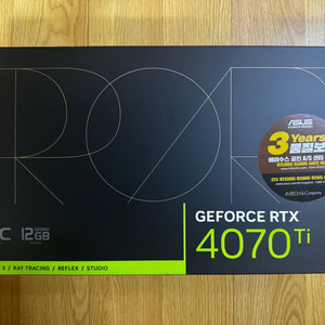대구 ASUS RTX 4070ti ProArt 프로아트