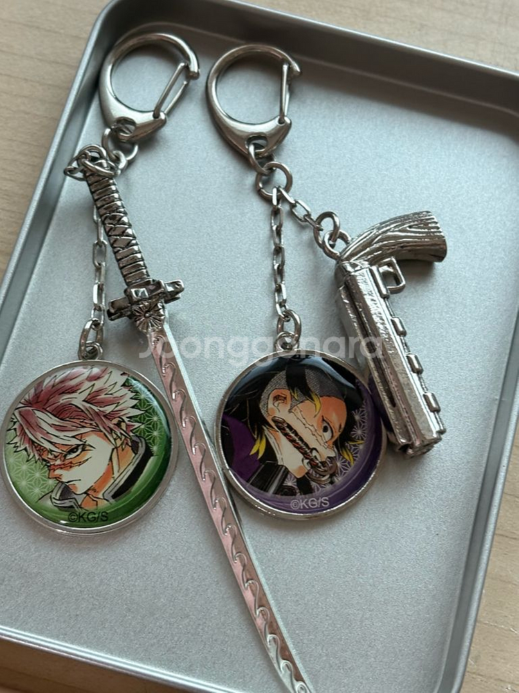 귀멸의칼날 귀칼 사네미 겐야 점프샵 일륜도 키링 일륜도 참--0