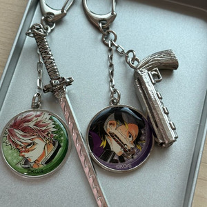 귀멸의칼날 귀칼 사네미 겐야 점프샵 일륜도 키링 일륜도 참