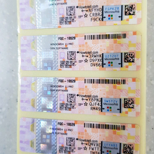 MS 윈도우 11 프로 정품 스티커 라벨