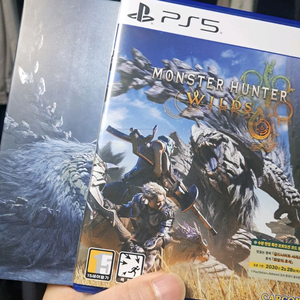 PS5 몬스터헌터 와일즈 스틸북 포함