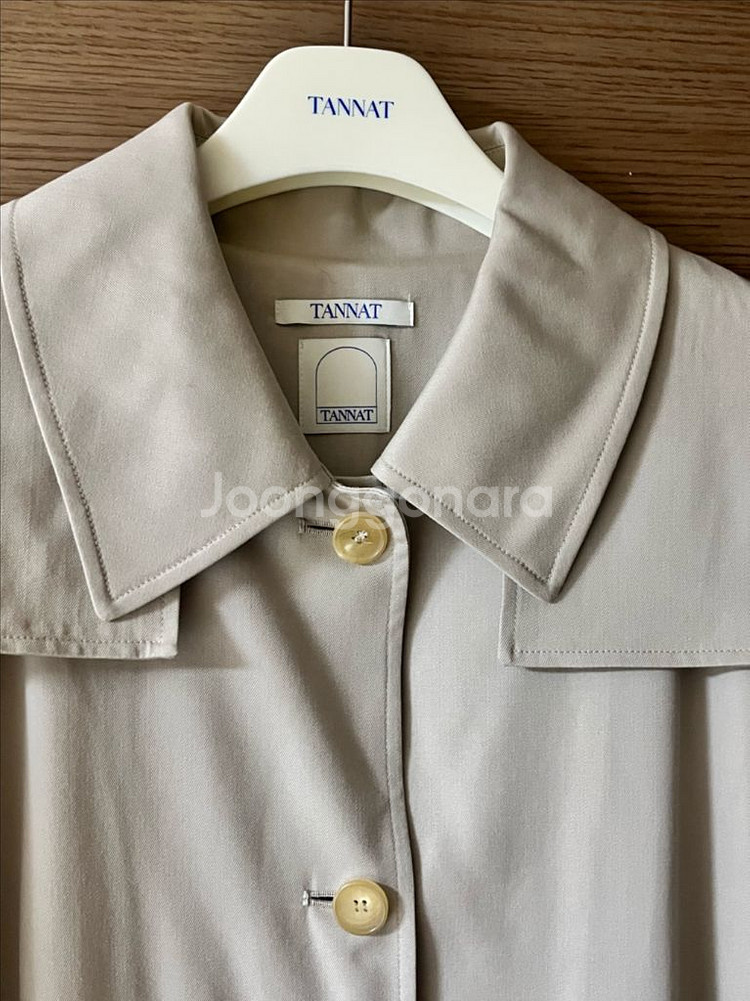 타낫 트렌치 롱 코트--4