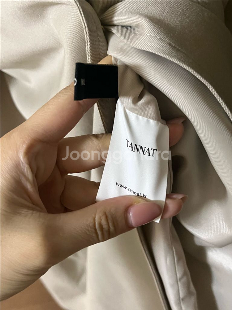 타낫 트렌치 롱 코트--5