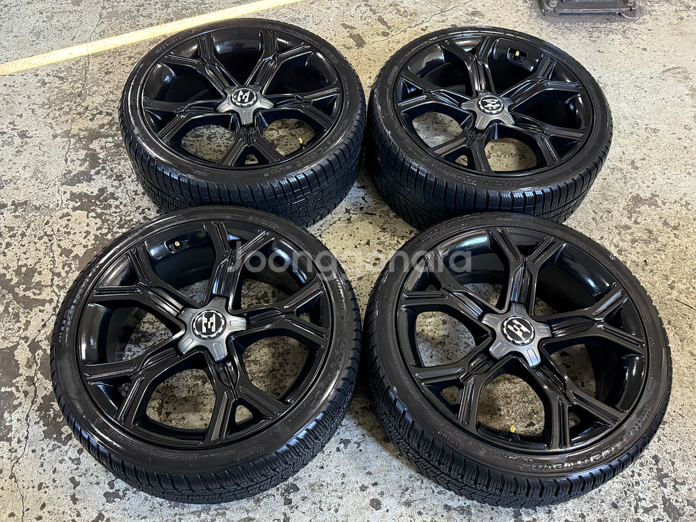 스팅어 순정 19인치 휠 윈터 타이어 조합판매--0