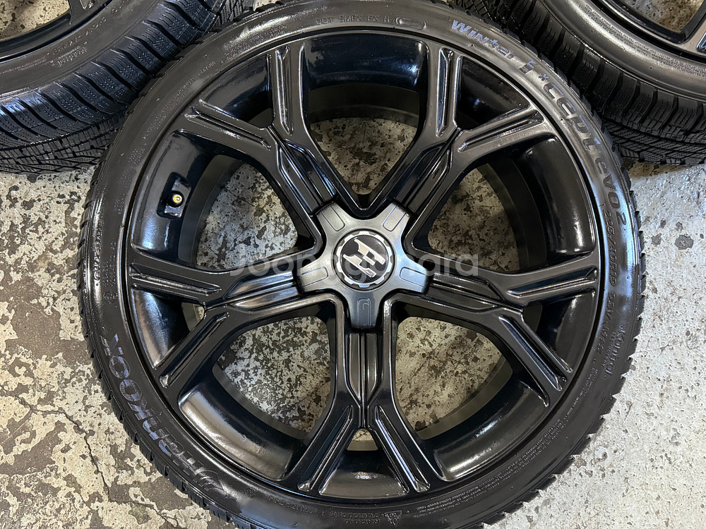 스팅어 순정 19인치 휠 윈터 타이어 조합판매--2