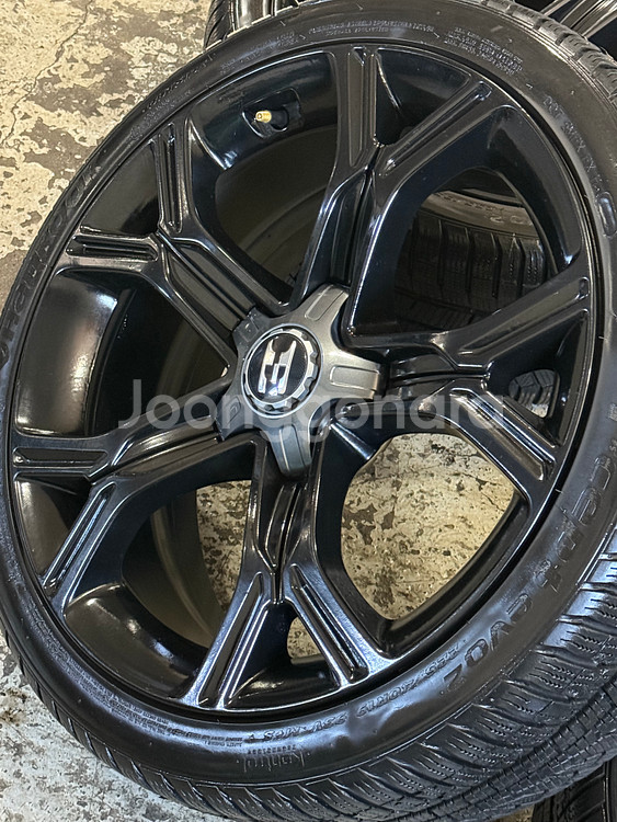 스팅어 순정 19인치 휠 윈터 타이어 조합판매--6