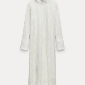 zara자라 자카드 울 원피스