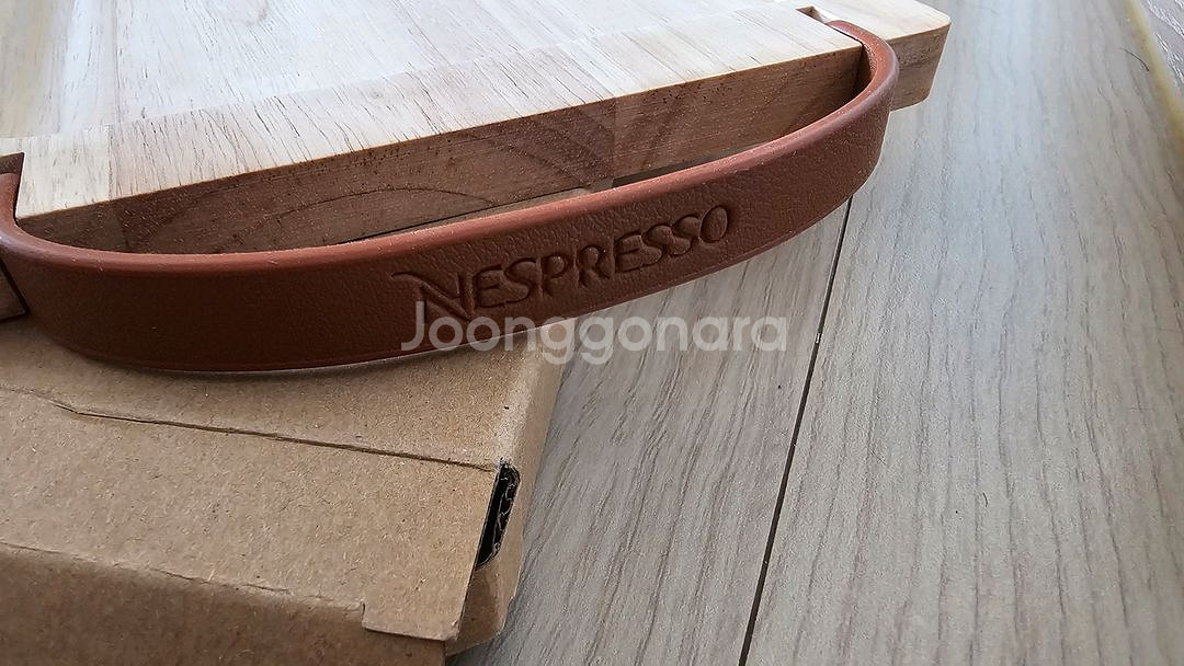 네스프레소 서빙 디스플레이 라지, 미디엄, 바리스타 우드트레이--5