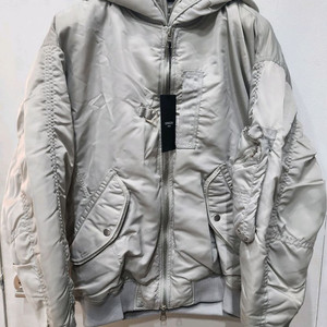 송지오 옴므 후드 MA-1 자켓 새제품 46 택O