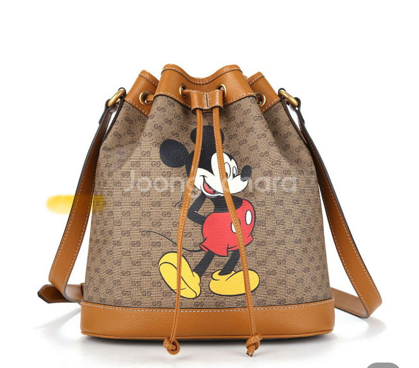 구찌 * 디즈니 미키마우스 버킷백--0