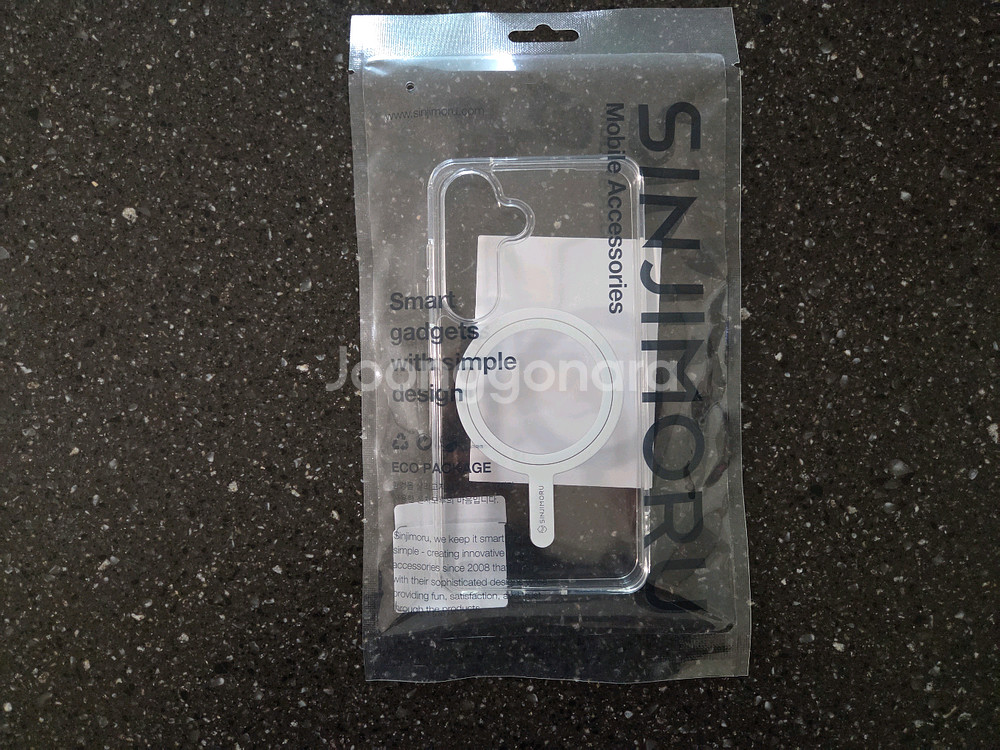 신지모루 갤럭시 S25 신지모루 2배 자력 맥세이프 투명 케이스--0